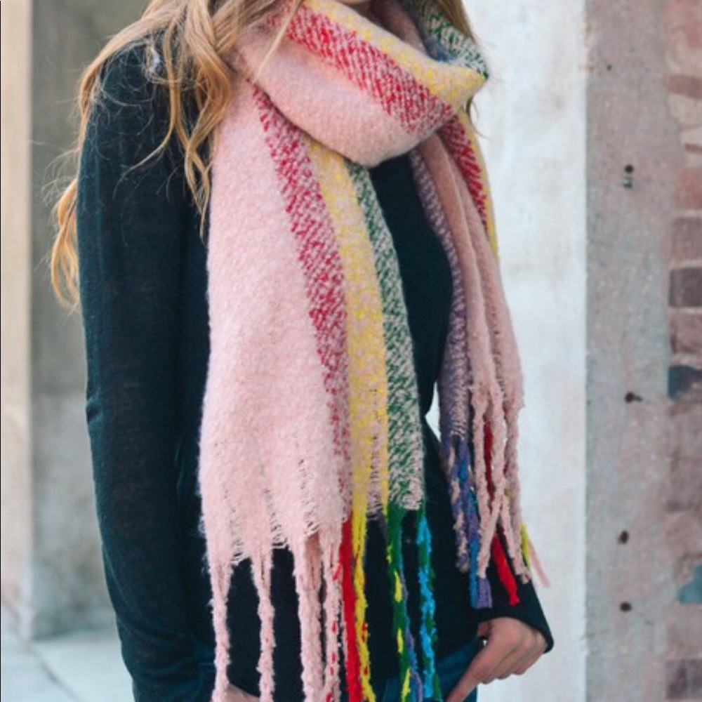 💥NEW💥 Soft Oversized Tassel Hem Scarf - Picture 5 of 8